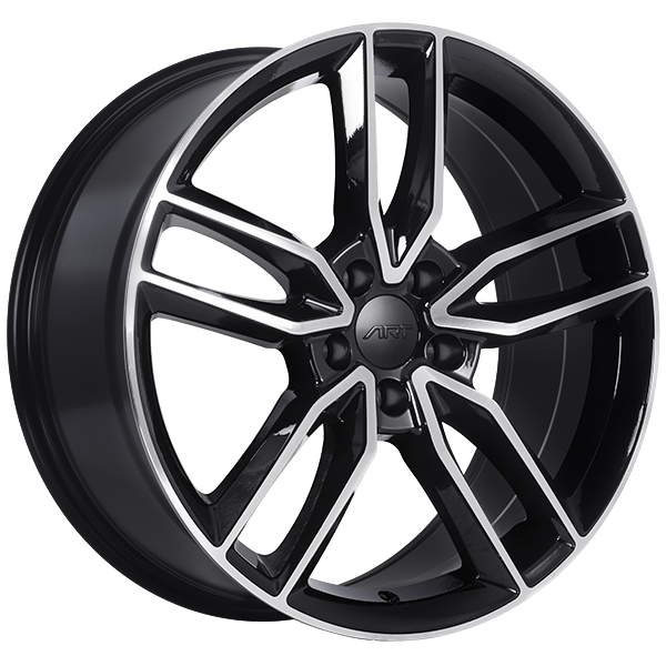 ART Replica REPLICA 177 18x8.0 Gloss Black - Machined Face 35 5x112 66.6 R1771803