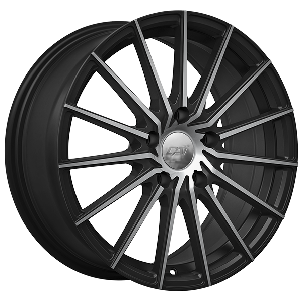 DAI Wheels SPECTER 16x7.0 Gloss Black - Machined Face 40 4x100 73.1 DW1331601