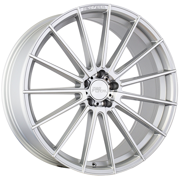 720 Form FF12 20x9.0 Silver - Machined Face 35 5x112 66.6 FF122004