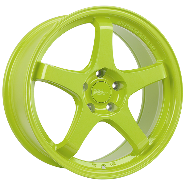 720 Form FF6 18x8.5 Lime Green 35 5x114.3 73.1 FF61806