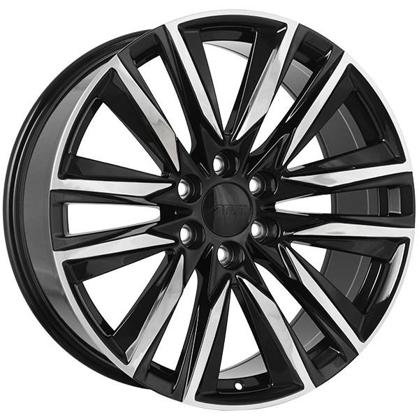 ART Replica REPLICA 354 20x9.0 Gloss Black - Machined Face DURACOAT 28 6x139.7 77.8 R3542001