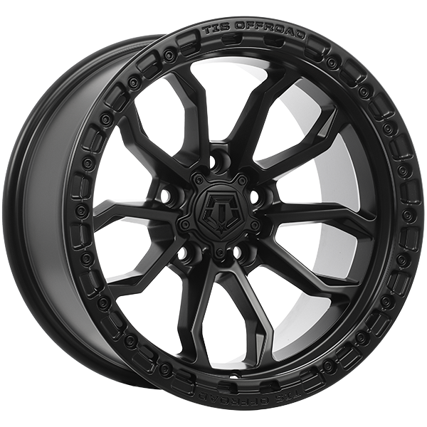 TIS Wheels 556 17x9.0 Satin Black -13 5x127 71.5 556SB7907313
