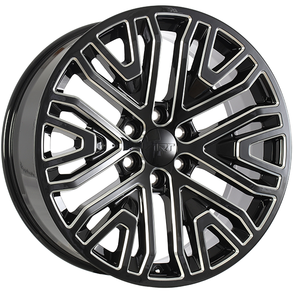 ART Replica REPLICA 176 24x10.0 Gloss Black - Milled Edge 31 6x139.7 77.8 R1762401