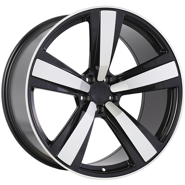 ART Replica REPLICA 379 21x10.0 Gloss Black - Machined Face 19 5x112 66.5 R3792102