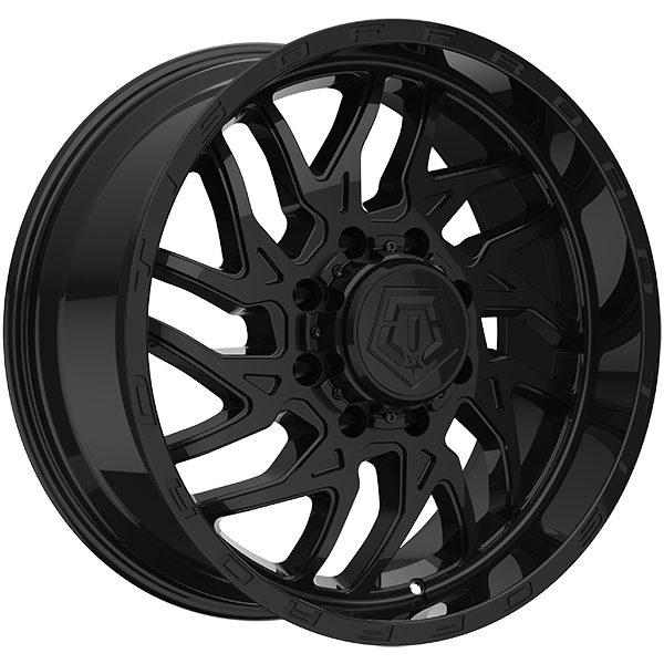 TIS Wheels 544 22x10.0 Gloss Black -19 8x180 125.1 544B2208919S