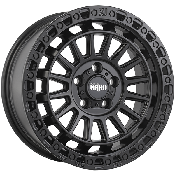 Ruffino HARD XJ 17x7.5 Satin Black 35 5x100 56.1 RUF881701