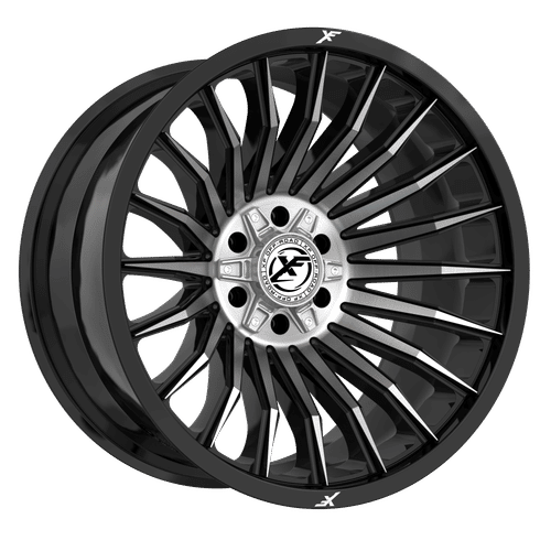XF OFFROAD XF-231 20x9.0 Titanium Dark Tint 12 5x127/5x139.7 78.1 XF-231209051271397+12GBMTITDDT