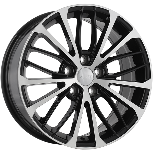 ART Replica REPLICA 163 17x7.0 Gloss Black - Machined Face 35 5x114.3 60.1 R16317001