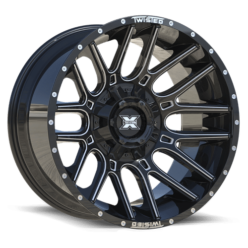 TWISTED OFF-ROAD TW3 20x9.0 Gloss Black Milled 12 6x135/6x139.7 0.0 TWTW31320916129