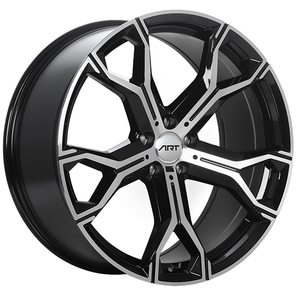 ART Replica REPLICA 181 21x9.5 Gloss Black - Machined Face 37 5x112 66.6 R18121001