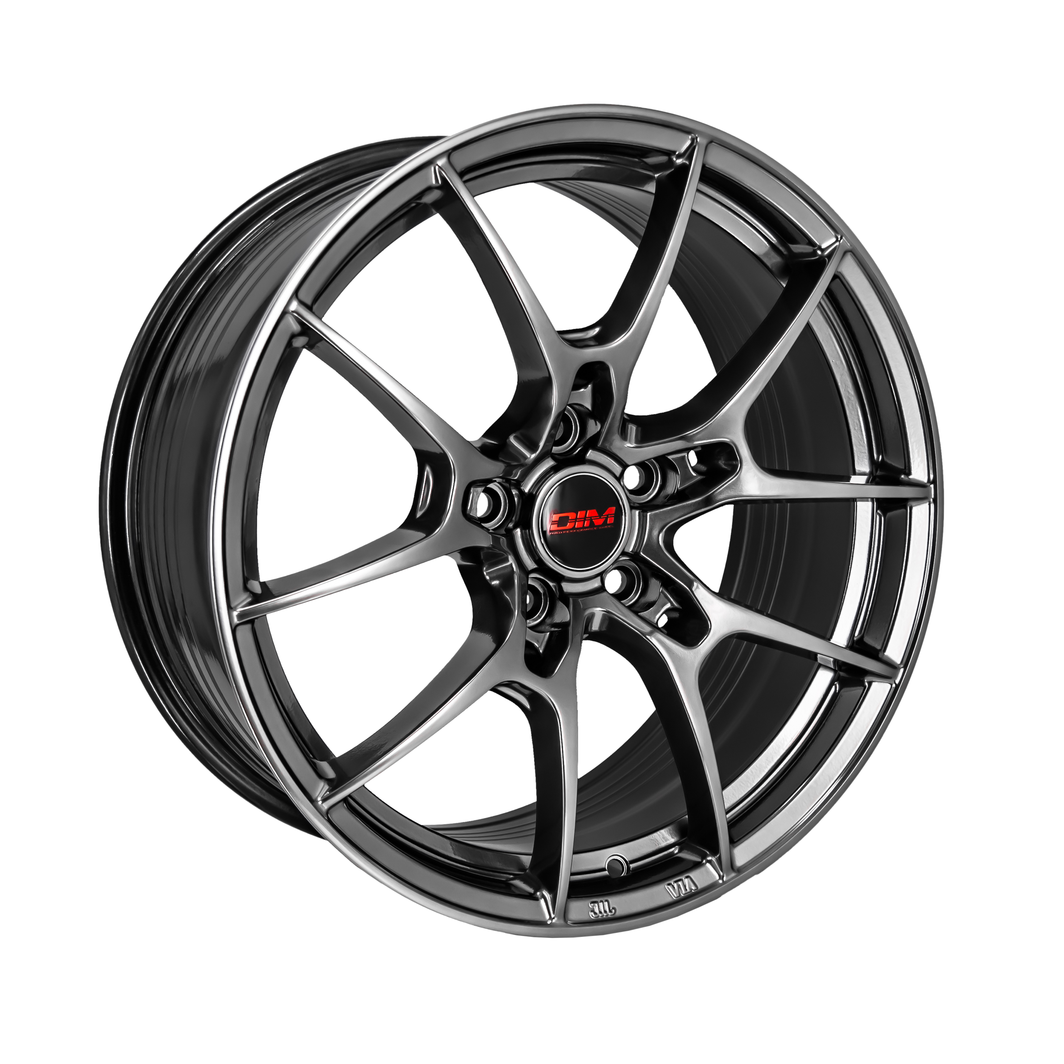 DIM WC001 17x7.5 Grey Silver Lip 35 5x112 0.0 1592-6