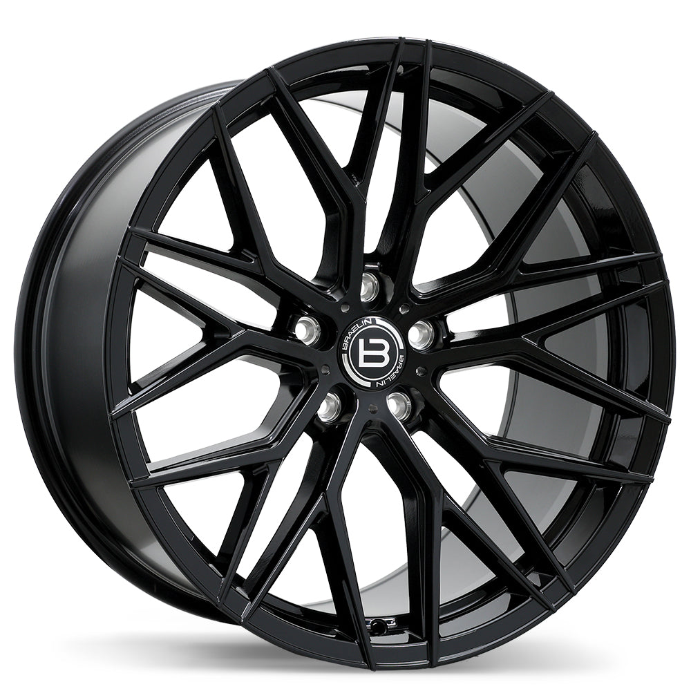 Braelin BR10 20x10.5 Gloss Black 30 5x108 65.1 BR10-2005-31BN+30C651
