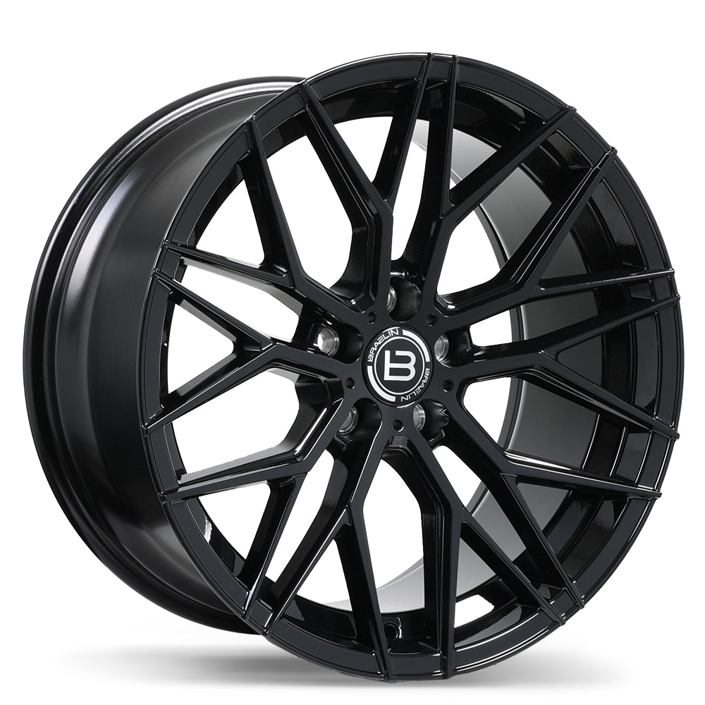 Braelin BR10 19x9.5 Gloss Black 25 5x114.3 60.1 BR10-1995-65BN+25E601