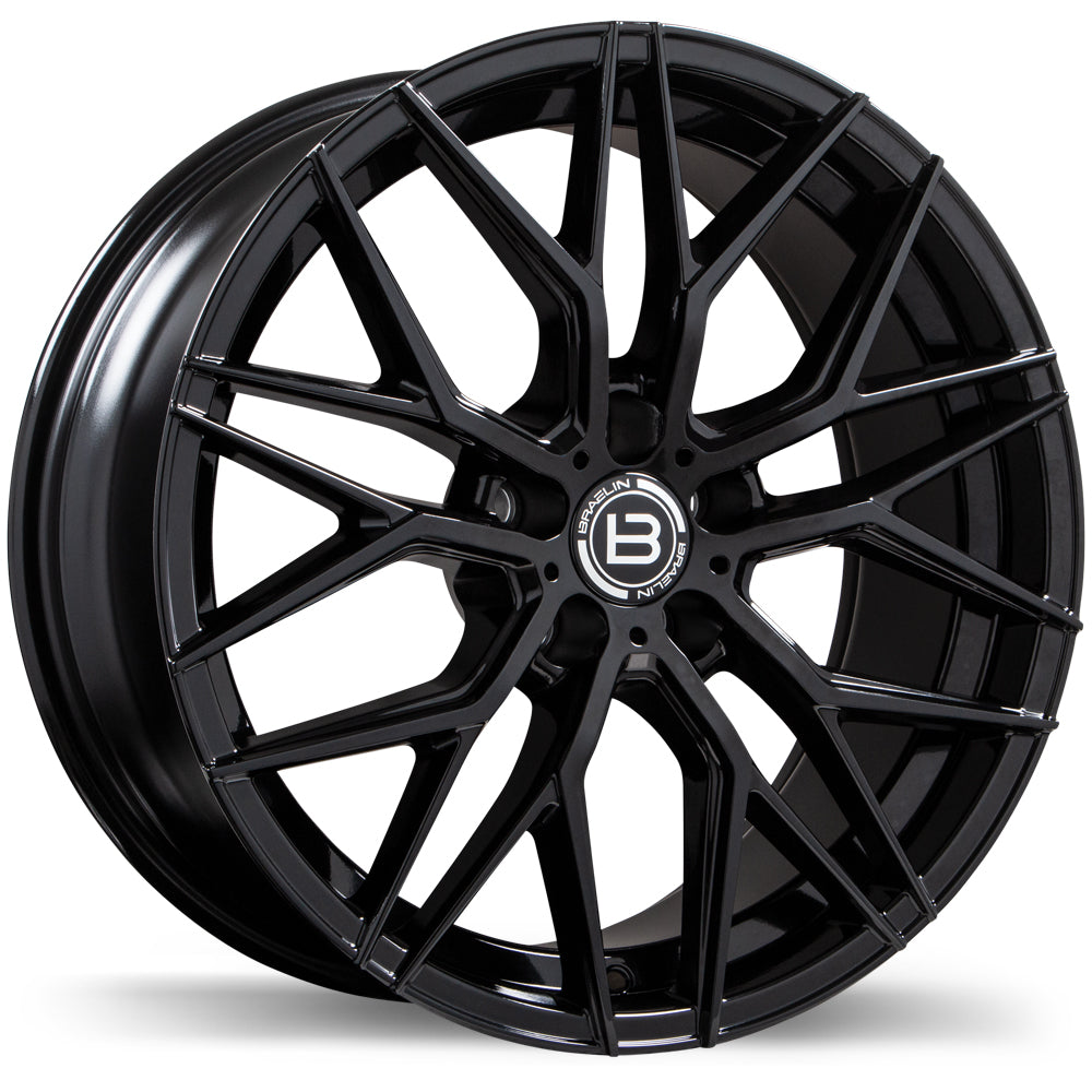 Braelin BR10 18x8.0 Gloss Black 35 5x114.3 70.2 BR10-1880-65BN+35C702