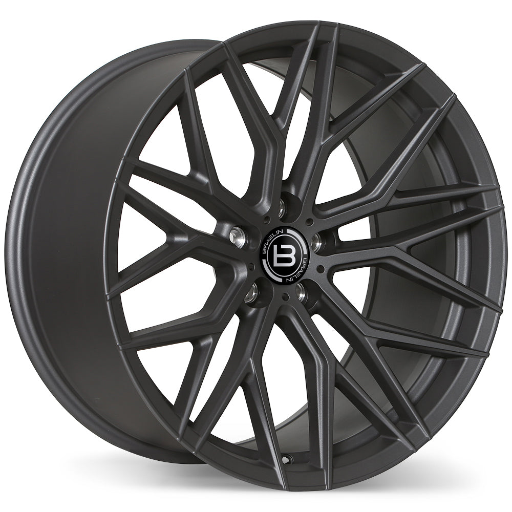 Braelin BR10 20x10.5 Matte Graphite 30 5x120 72.6 BR10-2005-12GM+30C726