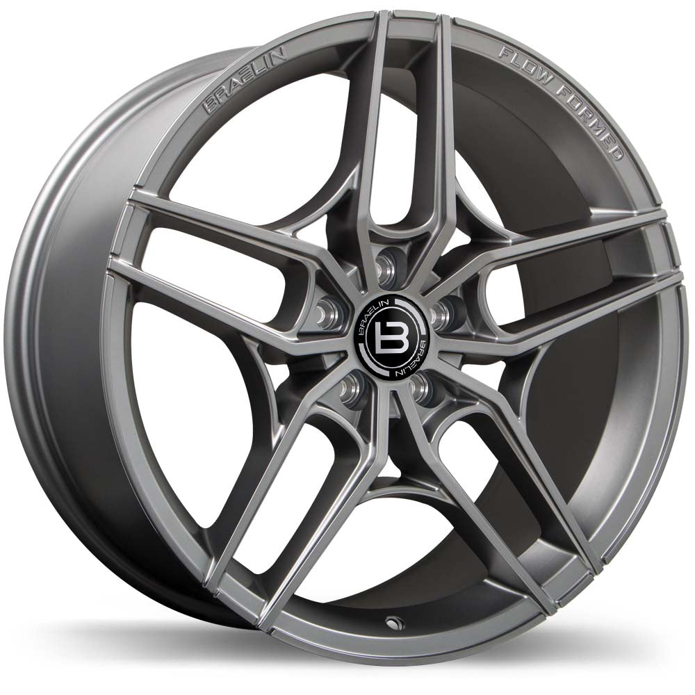Braelin BR12 19x9.0 Satin Charcoal 40 5x120 72.6 BR12-1990-12GT+40C726