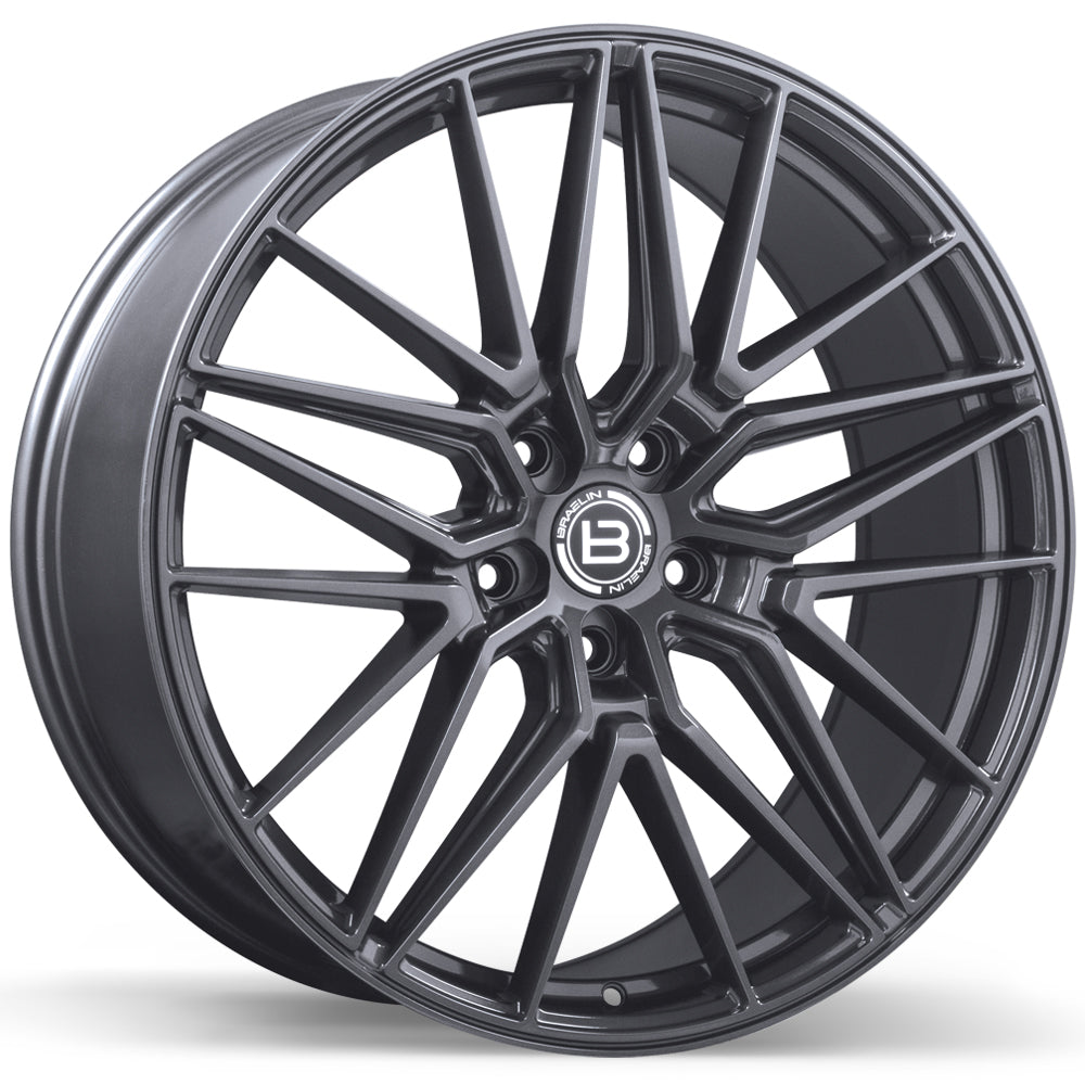 Braelin BR13 22x9.0 Dark Grey 45 5x120 60.1 BR13-2290-12GD+45C601