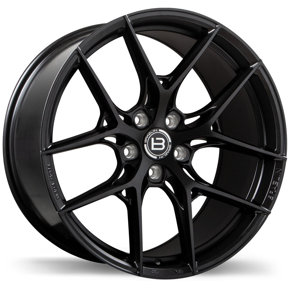 Braelin BR14 19x9.5 Satin Black Anthracite 42 5x114.3 70.1 BR14-1995-65BT+42C701