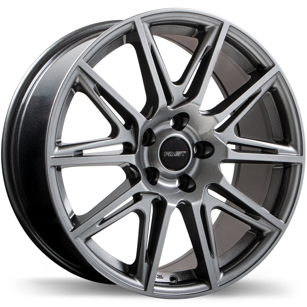 Fast Wheels Switch 17x7.5 Titanium 45 5x114.3 60.1 F212-1775-65TN+45F601