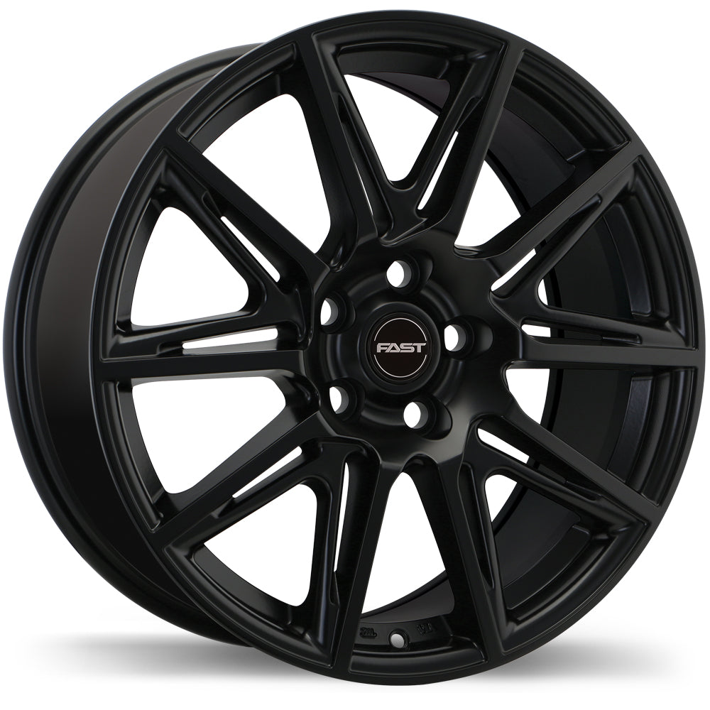 Fast Wheels Switch 18x8.0 Satin Black 45 5x114.3 66.1 F212N-1880-65BT+45F661