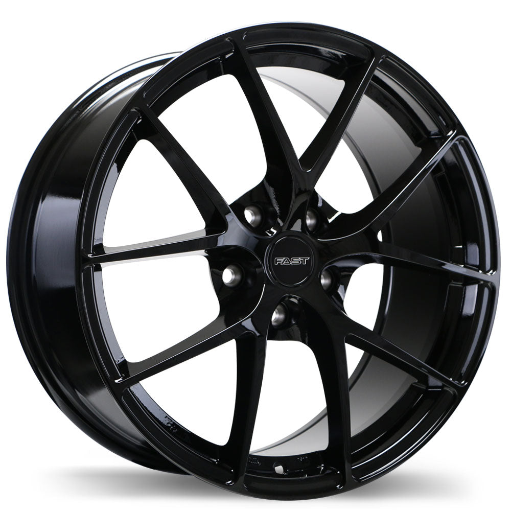 Fast Wheels Innovation 18x8.0 Gloss Black 40 5x114.3 66.1 F219-1880-65BN+40F661