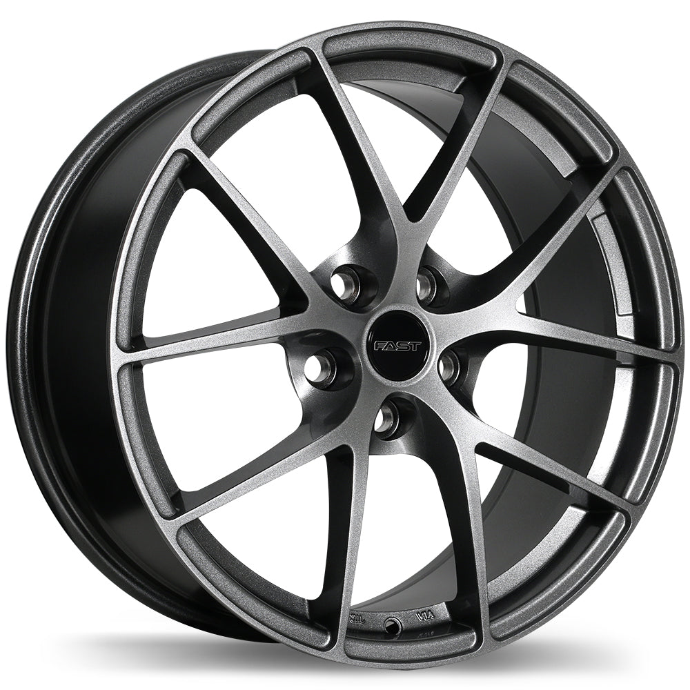 Fast Wheels Innovation 18x8.0 Titanium 40 5x114.3 66.1 F219-1880-65TN+40C661