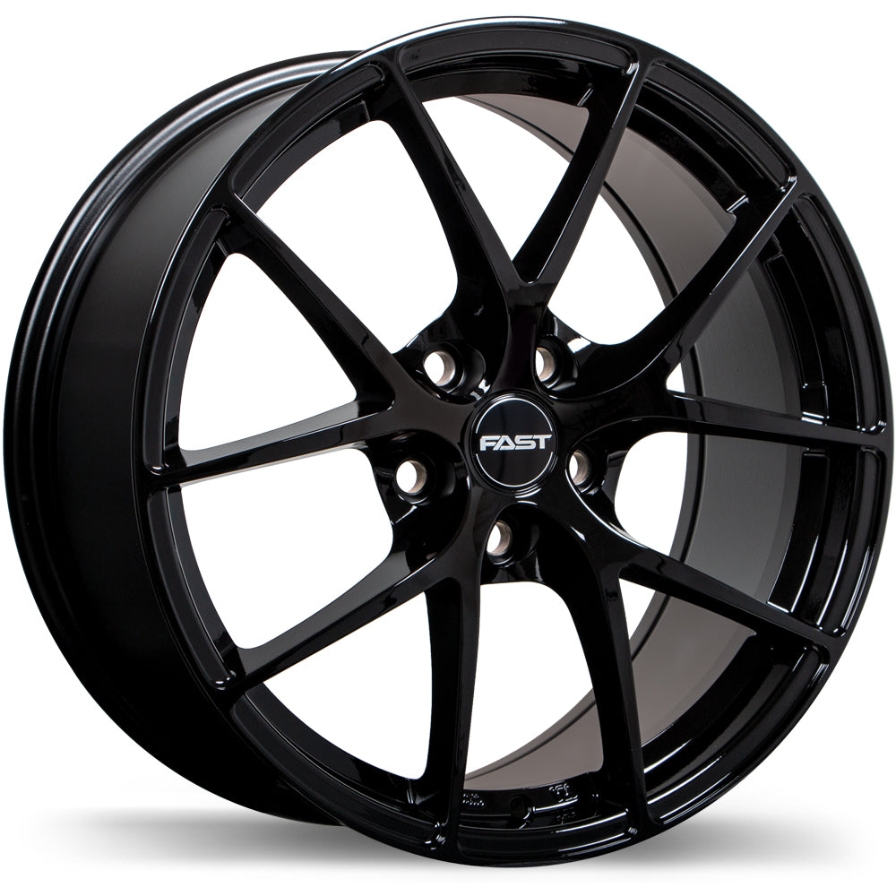 Fast Wheels Innovation 16x6.5 Gloss Black 45 5x114.3 67.1 F219U-1665-65BN+45F671