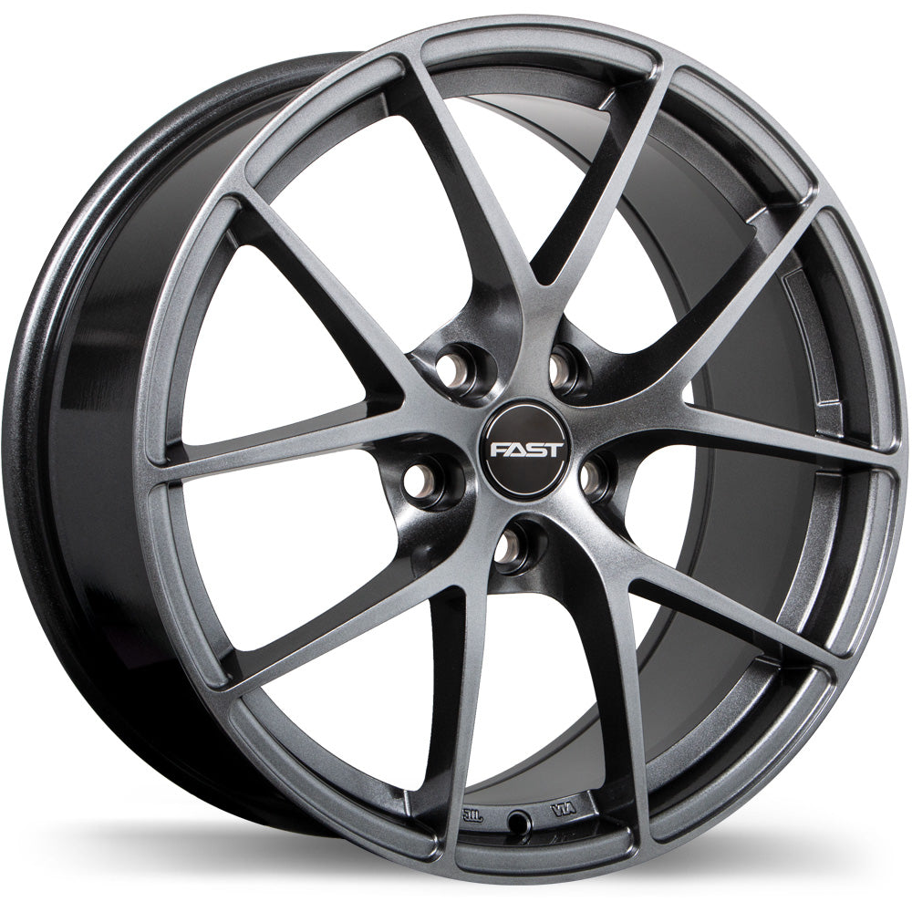 Fast Wheels Innovation 18x8.0 Titanium 45 5x114.3 67.1 F219U-1880-65TN+45F671