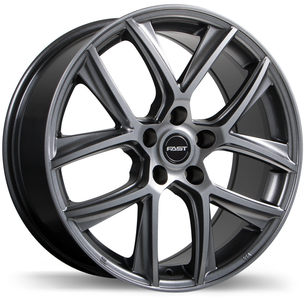 Fast Wheels Tactic 17x7.5 Titanium 35 5X114.3 66.1 F220N-1775-65TN+35C661