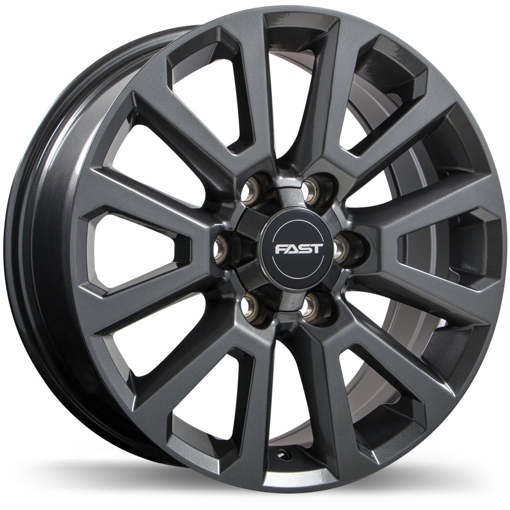 Fast Wheels Storm II 20x8.5 Gloss Gunmetal 35 6x135 87.1 F245-2085-36MN+35C871