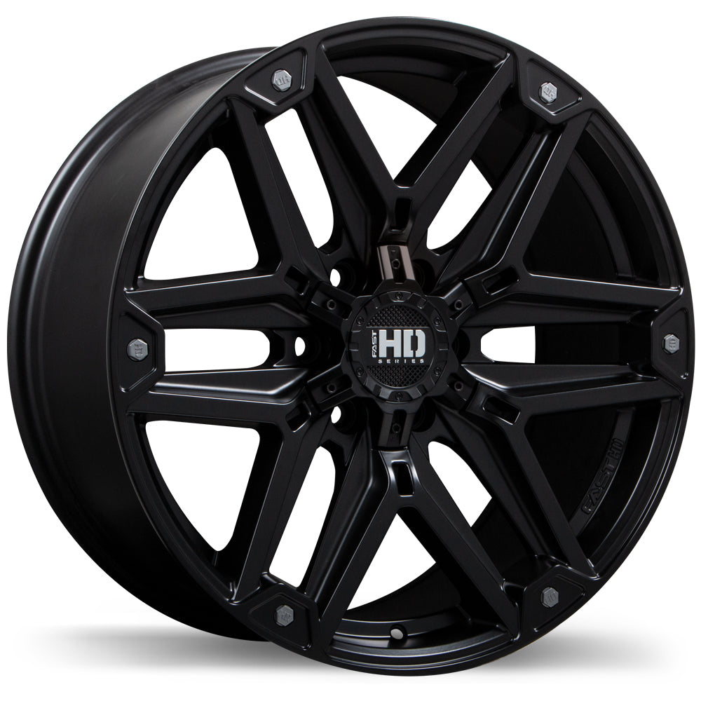 Fast HD RECON 18x9.0 Satin Black Anthracite 10 6x139.7 95.1 F259-1890-83BT+10C951