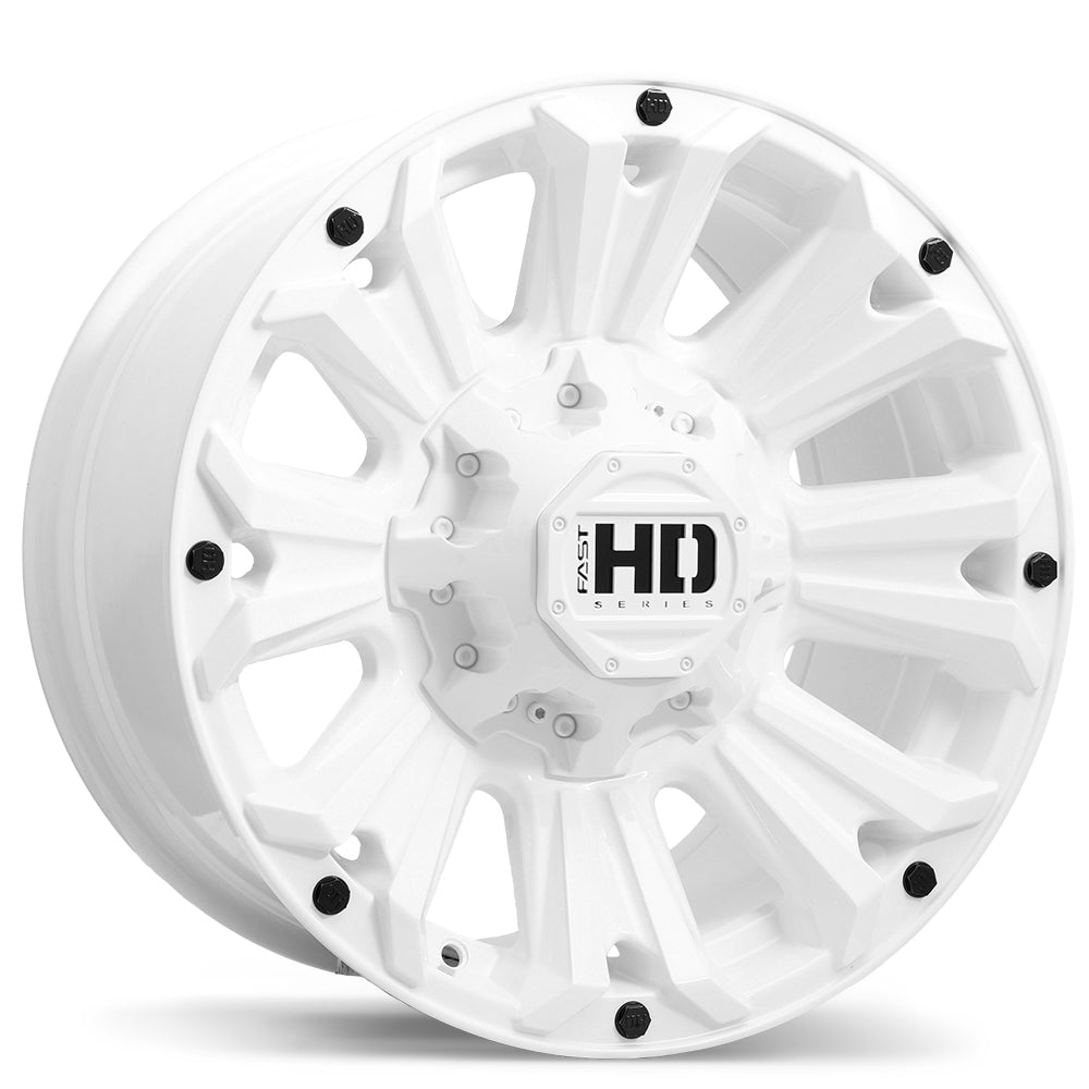 Fast HD AMMO 16x8.0 Gloss White 10 8x165.1 125.0 F261-1680-82WN+10C250