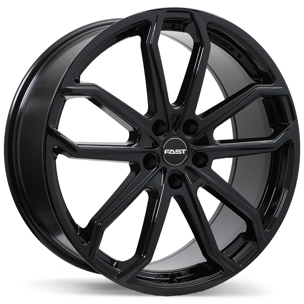 Fast Wheels Impression 19x8.5 Gloss Black 40 5x114.3 60.1 F265-1985-65BN+40C601