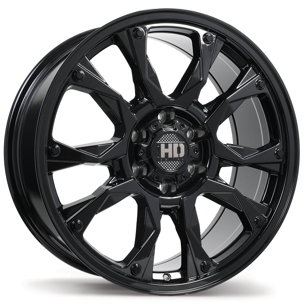 Fast HD Tactical 20x9.0 Gloss Black 28 6x139.7 95.1 F269-2090-83BN+28C951