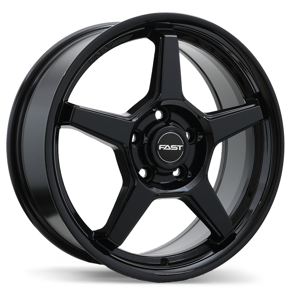 Fast Wheels Flair 17x7.0 Gloss Black 45 5x114.3 70.6 F272-1770-65BN+45C706