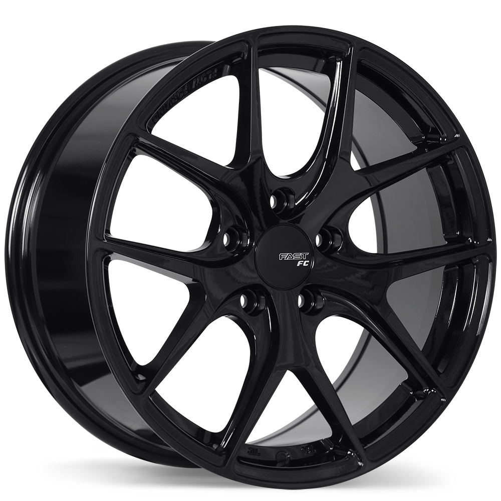 Fast Wheels FC04 17x8.0 Metallic Black 35 5x114.3 72.6 FC04-1780-65BE+35C726