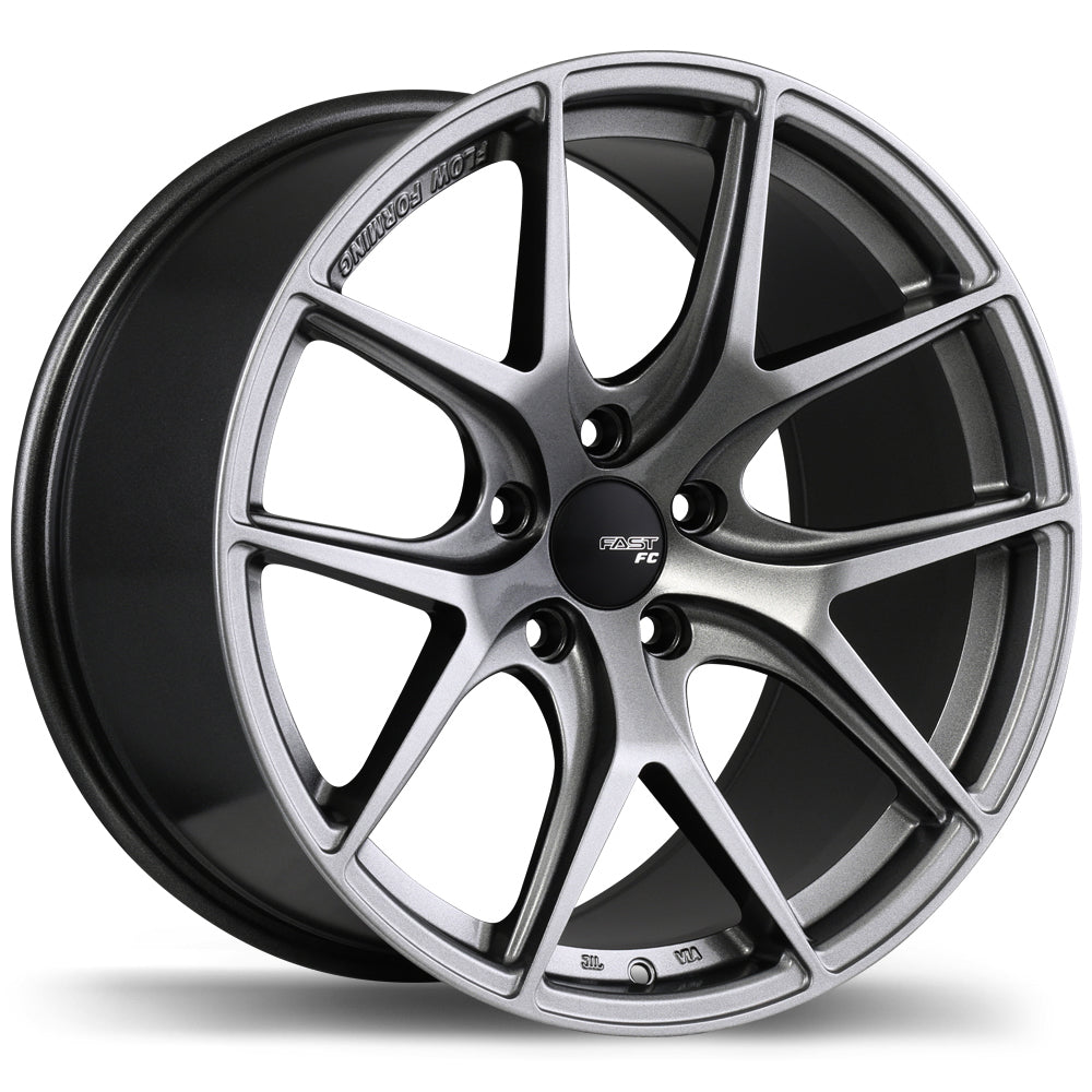 Fast Wheels FC04 19x9.5 Titanium 35 5x114.3 72.6 FC04-1995-65TN+35C726