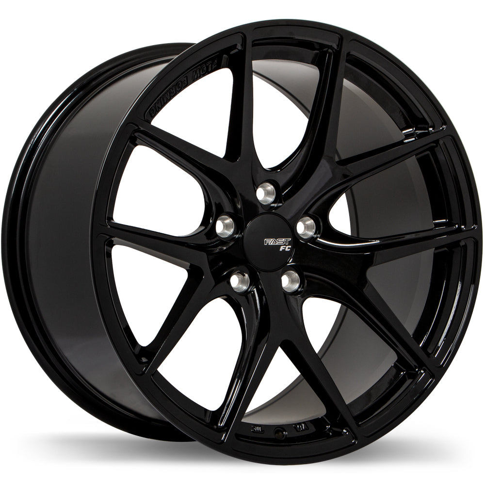 Fast Wheels FC04 19x9.5 Metallic Black 45 5x120 72.6 FC04A-1995-12BE+45C726