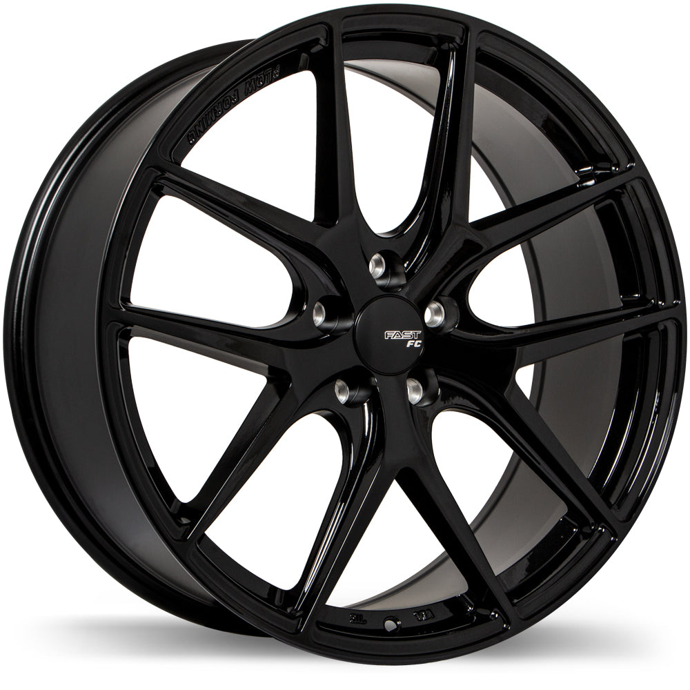 Fast Wheels FC04 18x8.0 Metallic Black 30 5x100 72.6 FC04A-1880-80BE+30C726