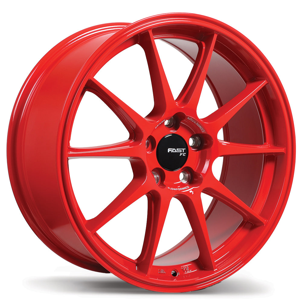 Fast Wheels FC08 18x8.0 Gloss Red 40 5x100 72.6 FC08A-1880-80RN+40C726