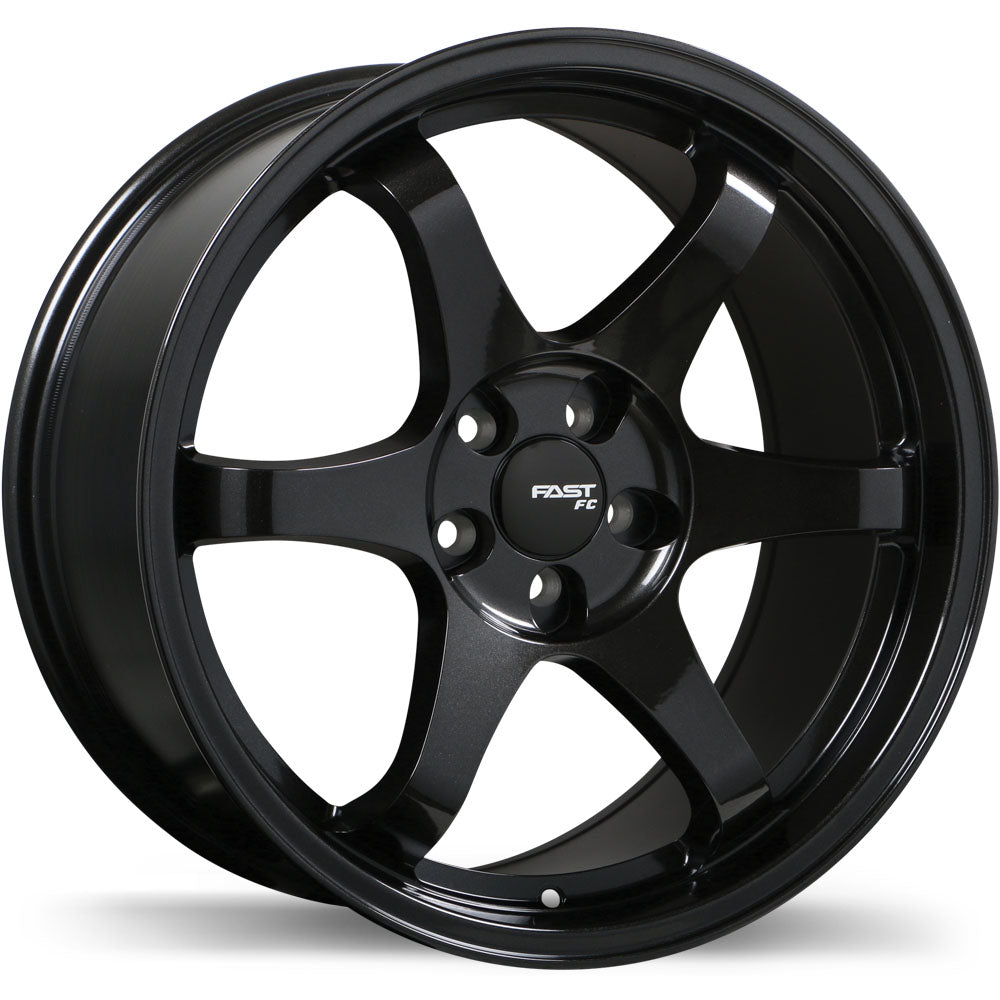 Fast Wheels FC09 17x9.0 Metallic Gunmetal 30 5x100 72.6 FC09A-1790-80ME+30C726