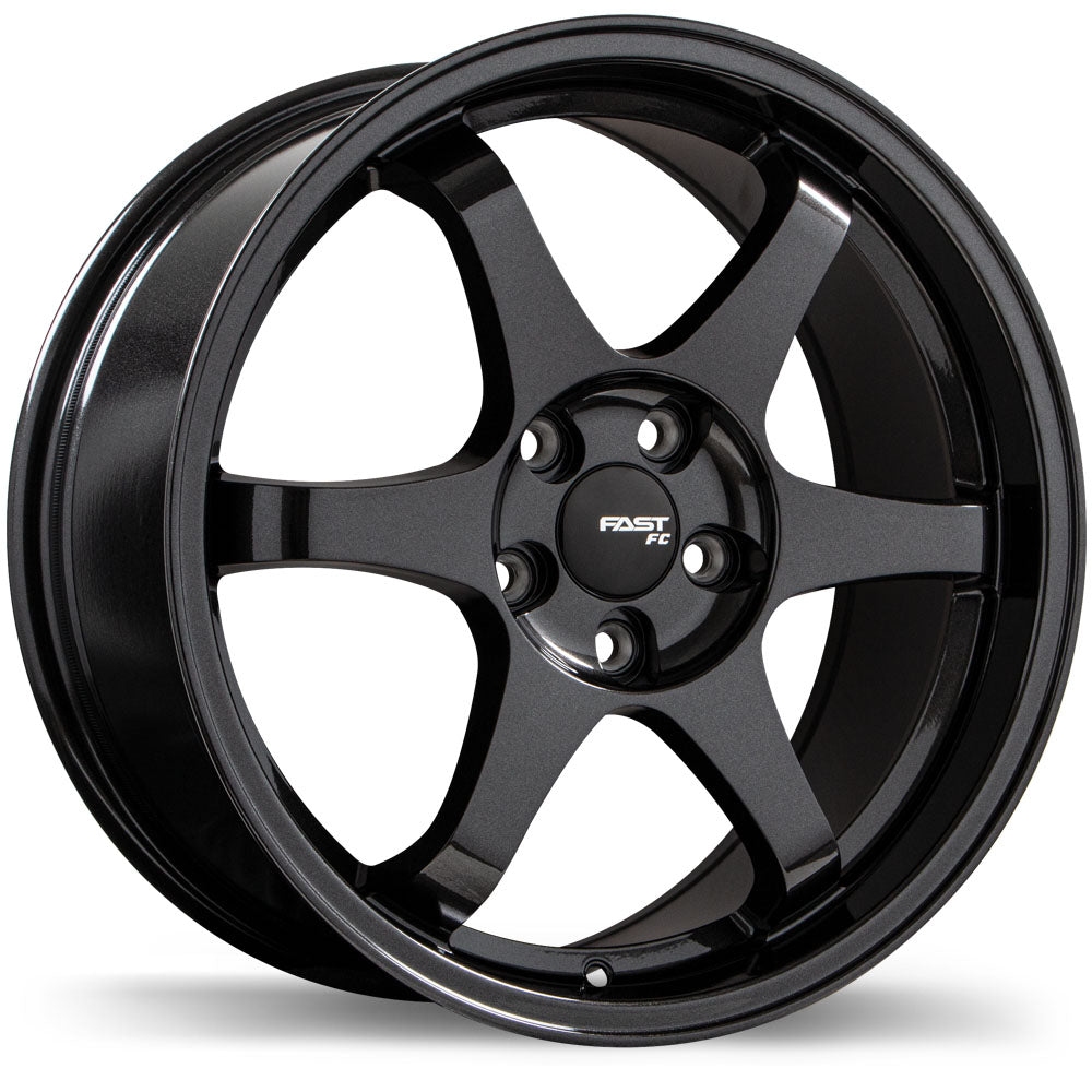 Fast Wheels FC09 17x8.0 Metallic Gunmetal 40 5x108 72.6 FC09A-1780-31ME+40C726