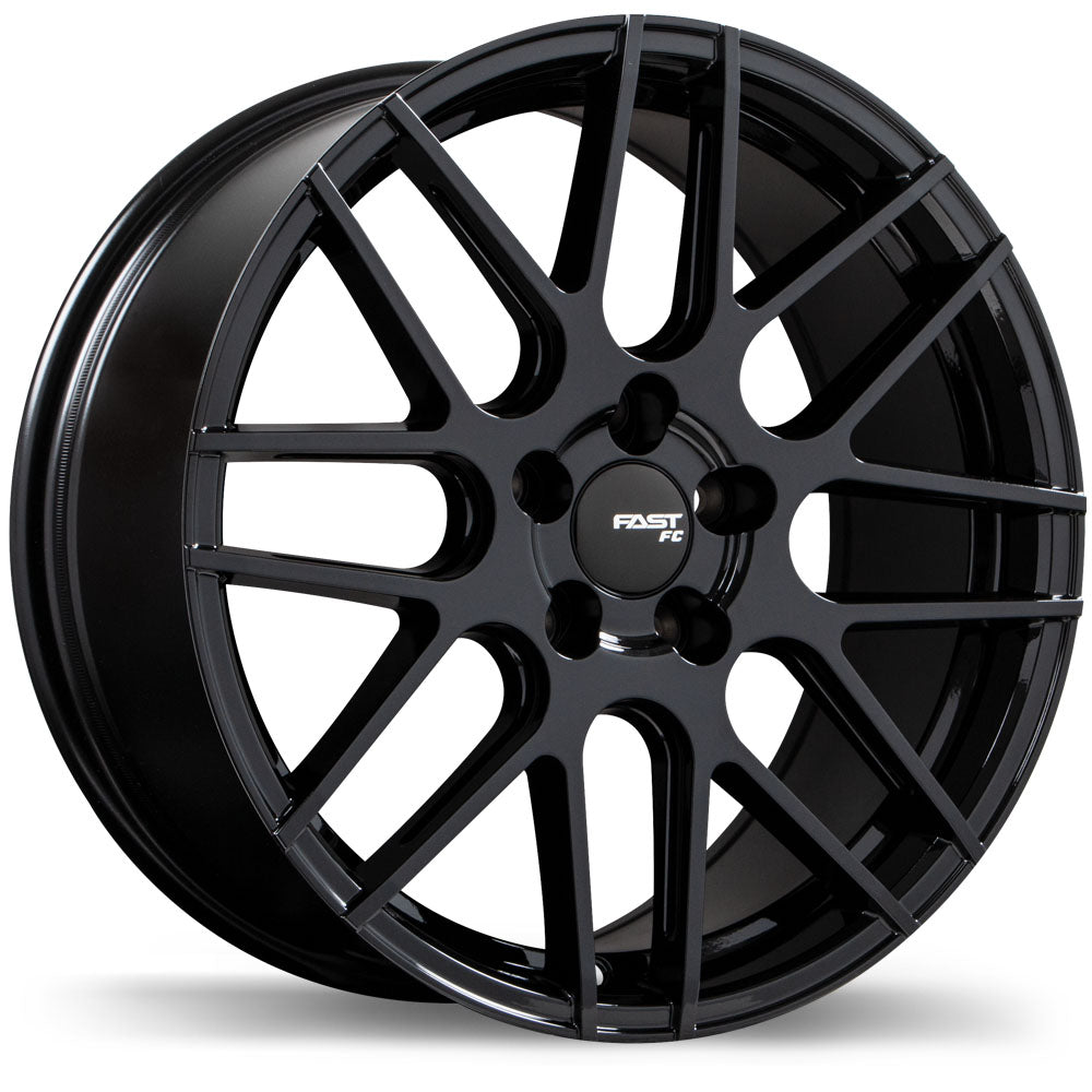 Fast Wheels FC12 18x8.0 Metallic Black 45 5x108 72.6 FC12A-1880-31BE+45C726
