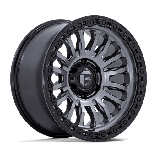 Fuel 1Pc FC857 RINCON Matte Gunmetal W/ M-Black Lip | 20x9 | 6x5.5 | +20 | 106.1mm