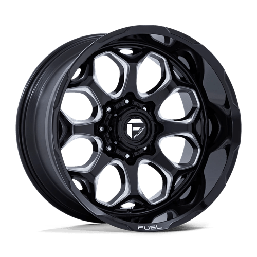 Fuel 1Pc FC862 SCEPTER Gloss Black Milled | 20x10 | 6x5.5 | -18 | 106.1mm