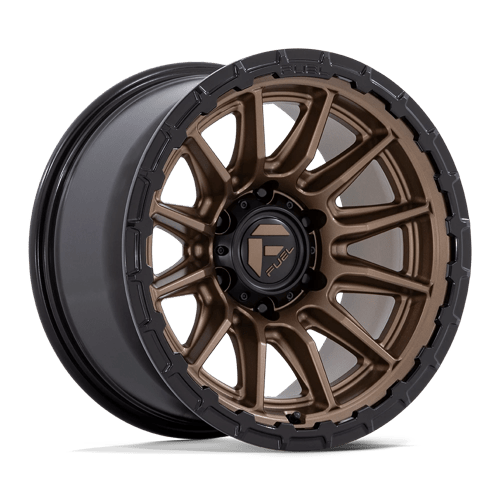 Fuel 1Pc FC866 PISTON Matte Bronze W/ Gloss Black Lip | 22x9.5 | 6x5.5 | +20 | 106.1mm