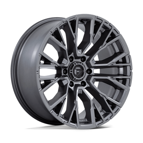 Fuel 1Pc D848 REBAR Matte Gunmetal | 20x9 | 6x135 | +1 | 87.1mm