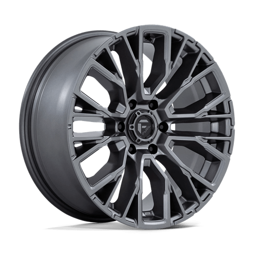 Fuel 1Pc D848 REBAR Matte Gunmetal | 20x9 | 6x5.5 | +20 | 106.1mm