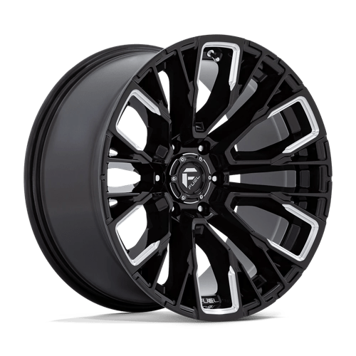 Fuel 1Pc D849 REBAR Gloss Black Milled | 17x9 | 6x120 | +1 | 67.06mm