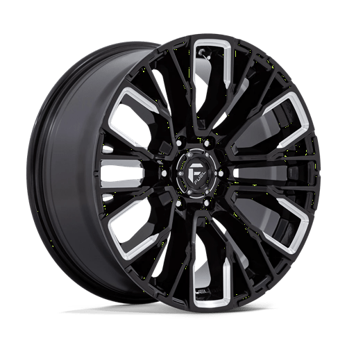 Fuel 1Pc D849 REBAR Gloss Black Milled | 20x9 | 6x135 | +20 | 87.1mm